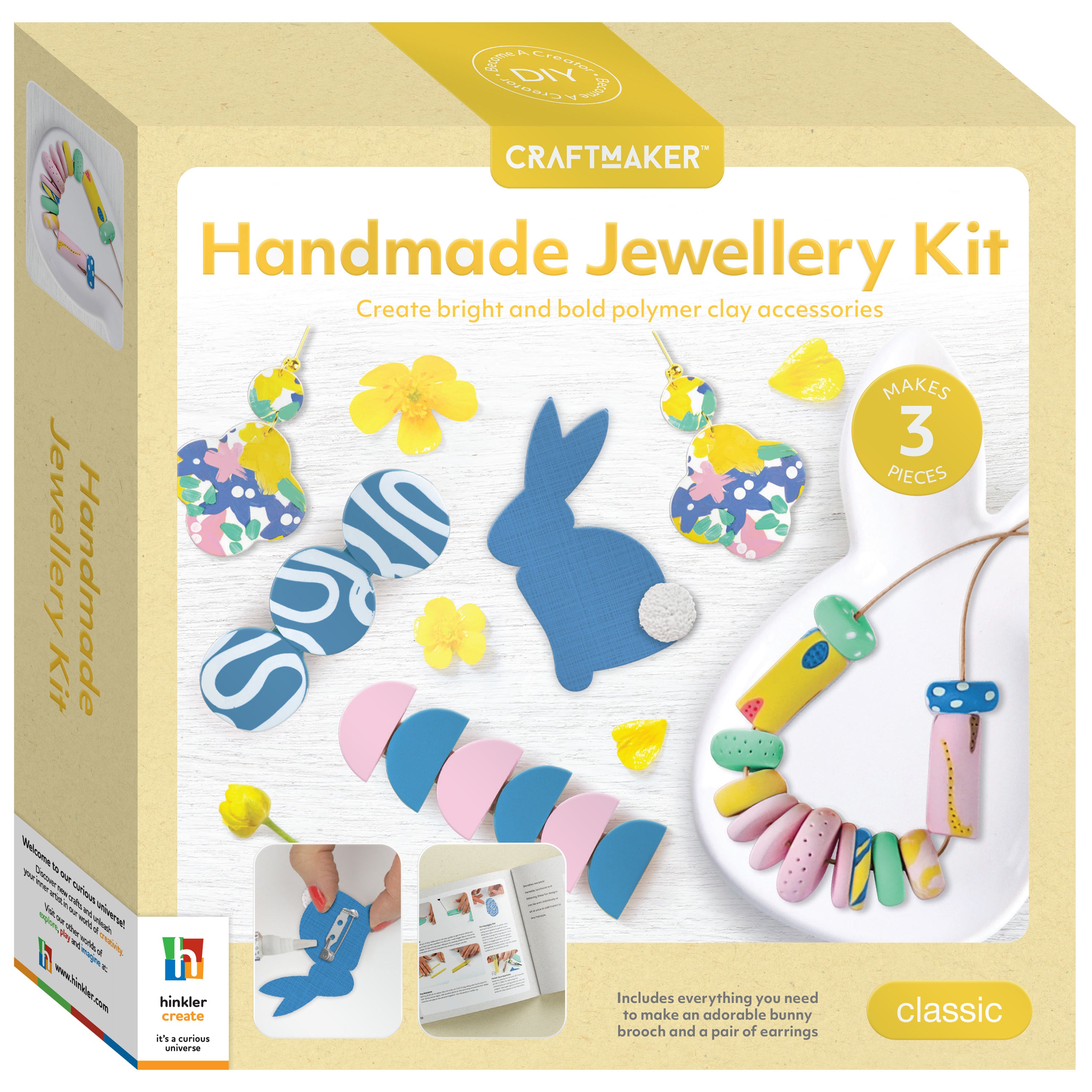 CRAFT MAKER POLYMER CLAY JEWELLERY KIT