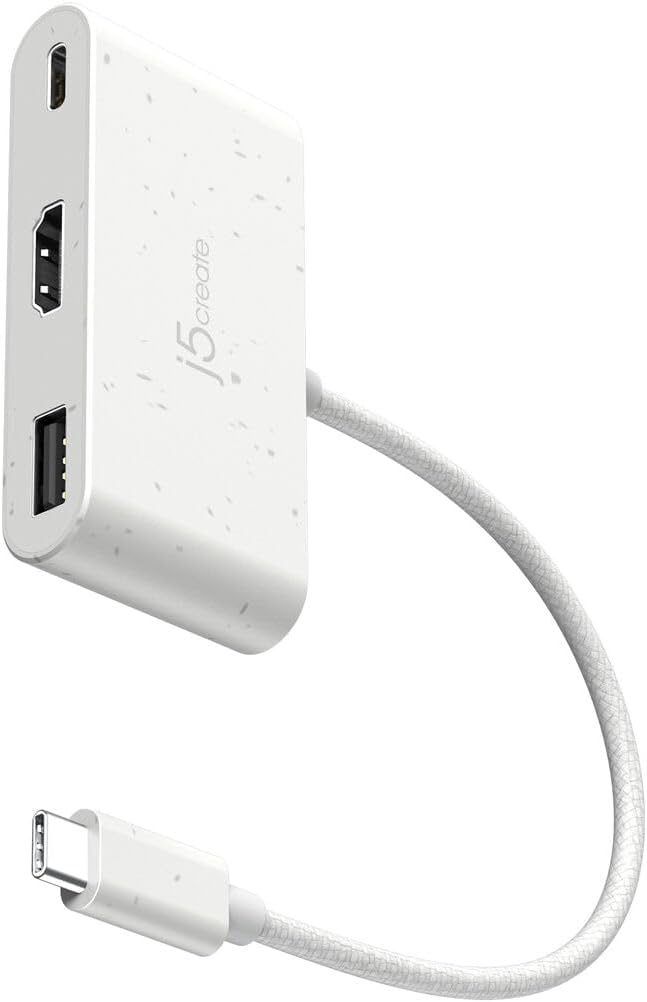 j5create USB Hub JCA379EW-N White