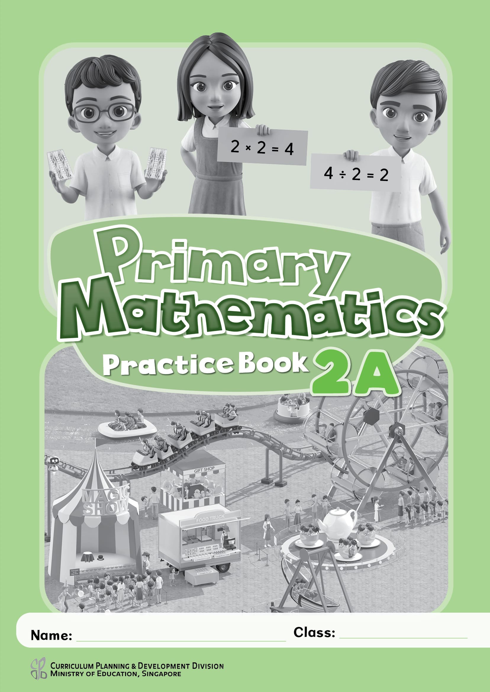 Primary Mathematics Practice Book 2A