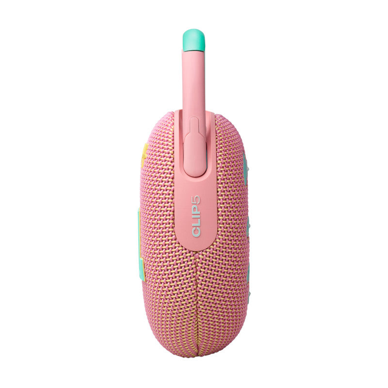 JBL Clip 5 Portable Bluetooth Speaker - Pink