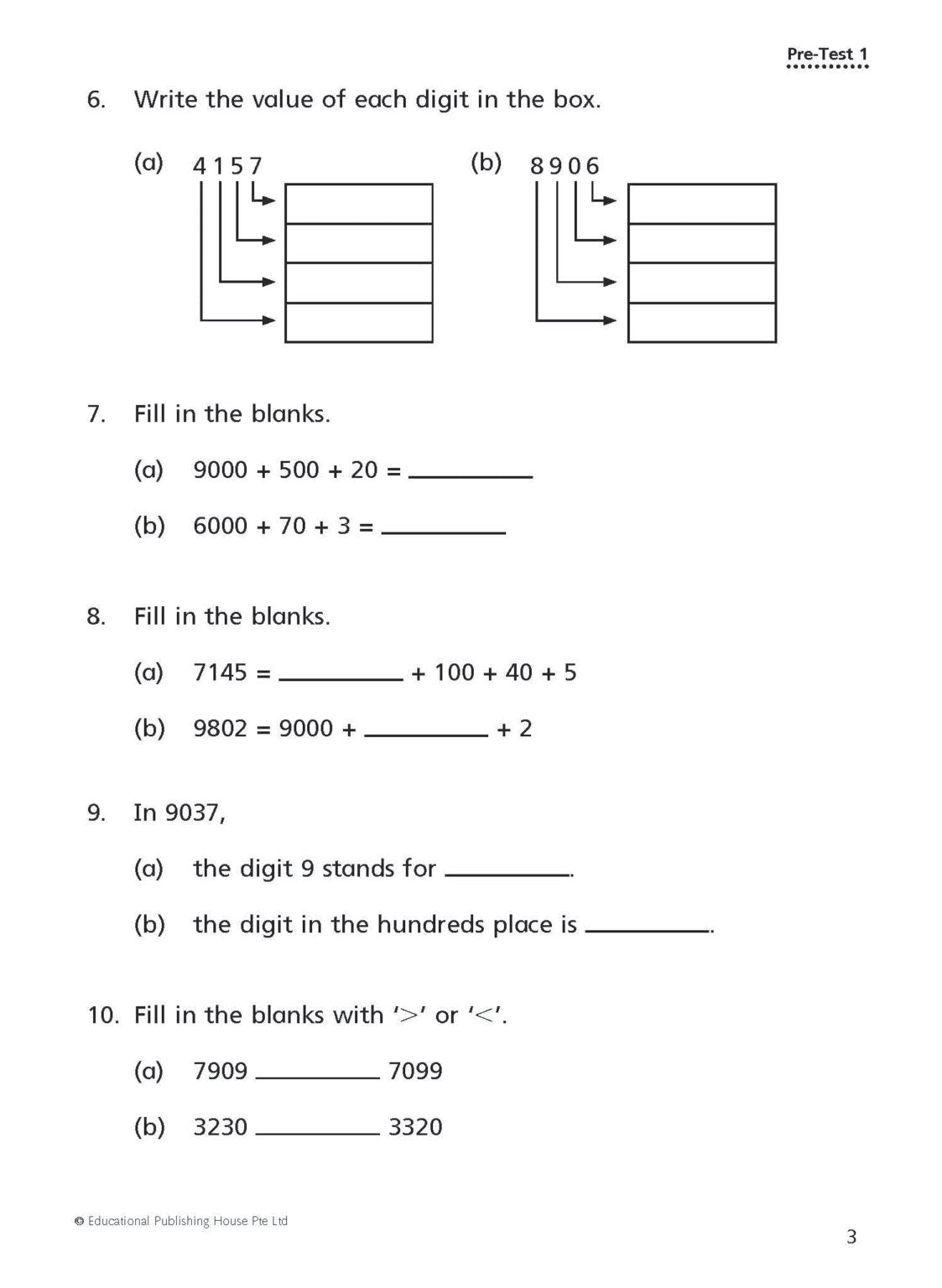 Primary 3 Diagnostic Practice in Maths (5th Edition)