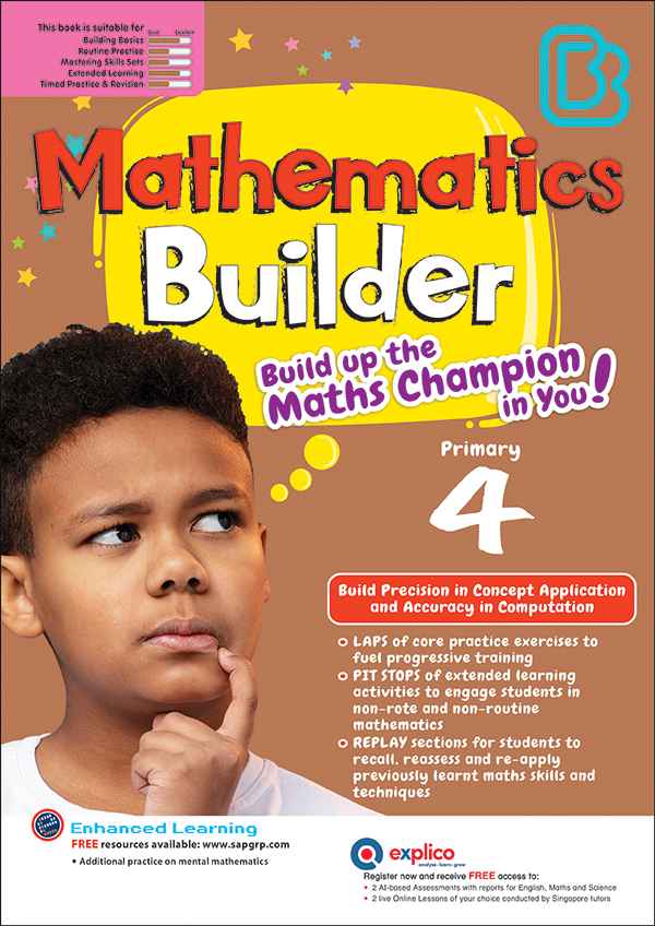 Mathematics Builder Primary 4 – Popular Book Company Pte Ltd