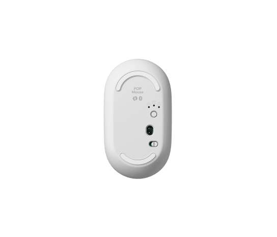 Logitech POP Icon Combo Wireless Mouse & Keyboard Off White & Orange