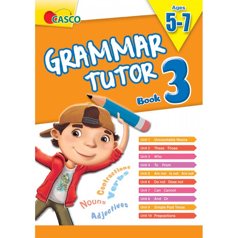 Pre-School Grammar Tutor for Ages 5-7 Book 3 – Popular Book Company Pte Ltd