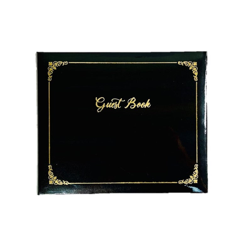 Guest Book With Golded Edge