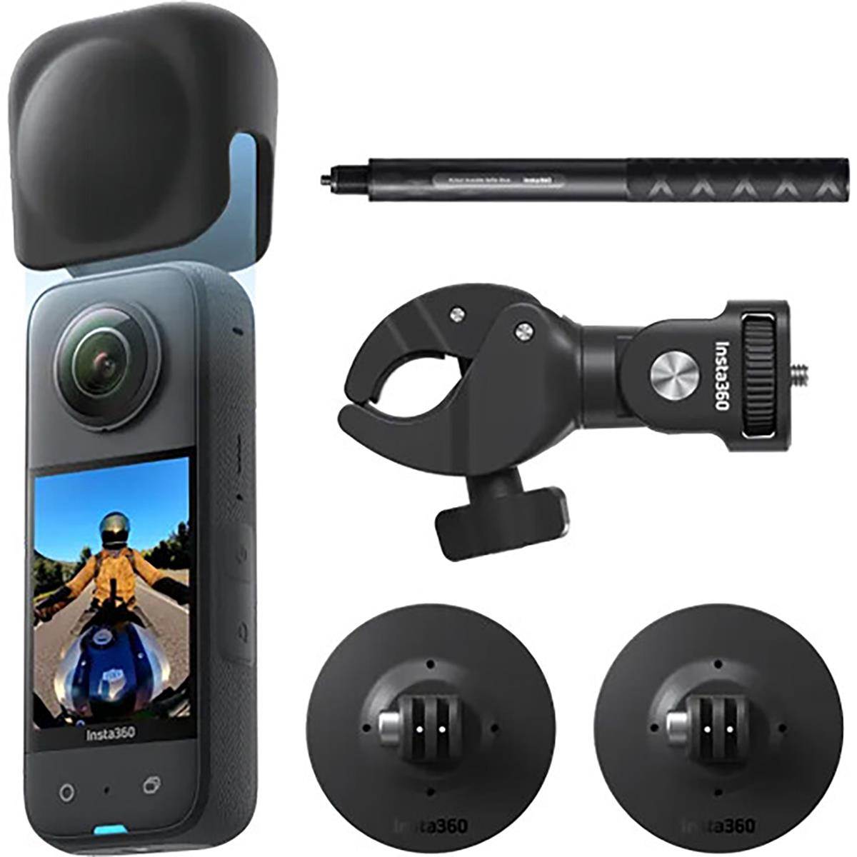 Insta360 X3 Pocket 360 Action Camera Motorcycle Kit Insta360 X3 Pocket 360 Action Camera Motorcycle Kit