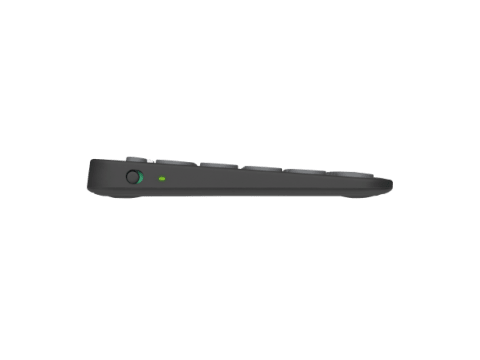 Logitech K380S Pebble Keys 2 Bluetooth Keyboard Tonal Graphite