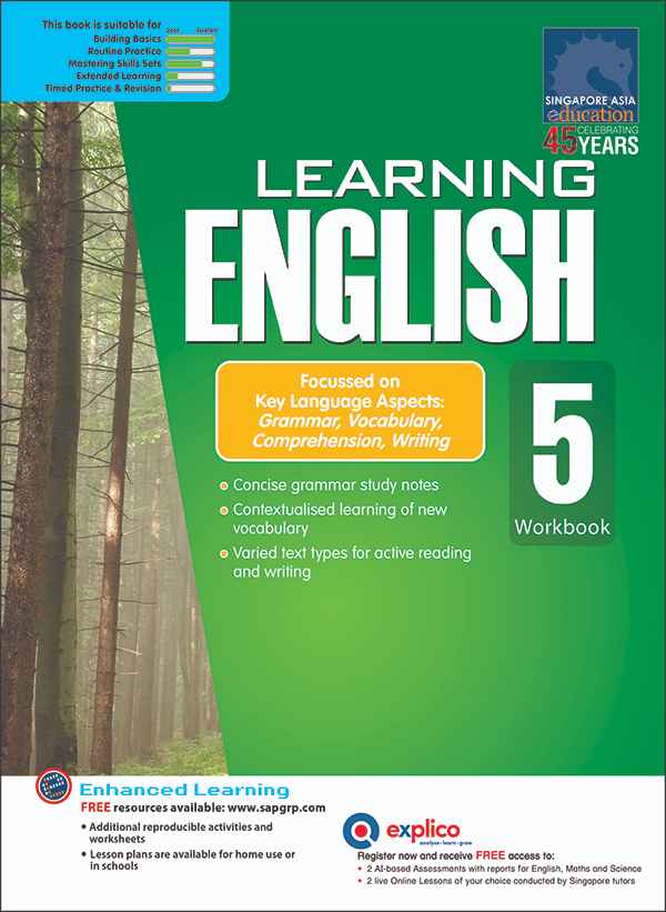 LEARNING ENGLISH Workbook – Popular Book Company Pte Ltd