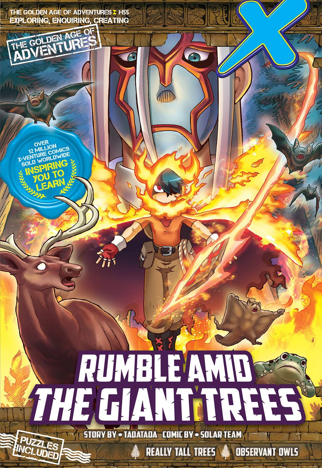 X-Venture The Golden Age Of Adventures 55: Rumble Amid The Giant