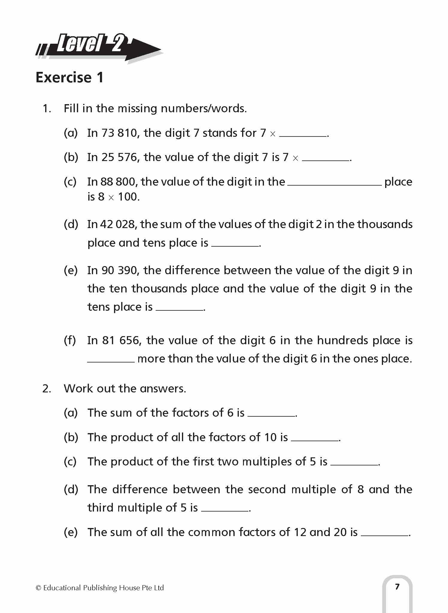 Primary 4 Intensive Maths Drills (3rd Edition)