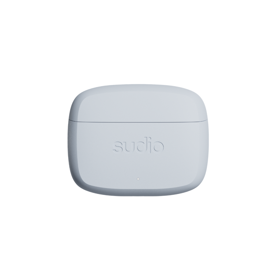 Sudio N2 Pro True Wireless Bluetooth in-Ear Earbuds with ANC - Multipoint Connection, IPX4 Water Resistant, USB-C Charging, Microphone, 30h Play Time with Charging Case (Steel Blue)