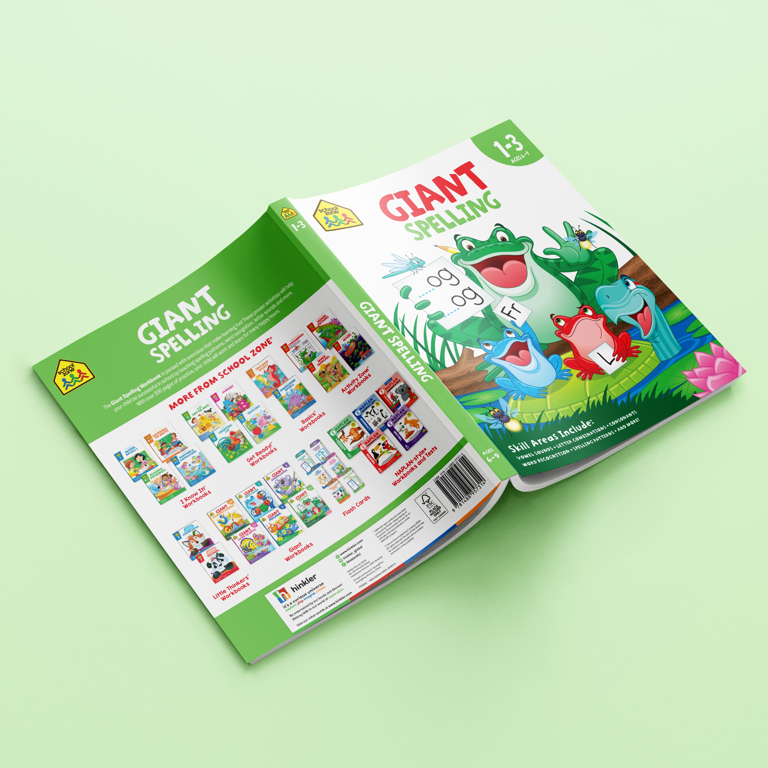 Giant Workbook Spelling