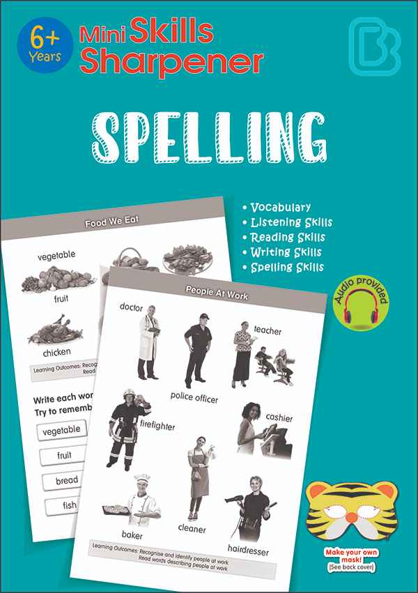 K2 - Mini Skills Sharpener SPELLING (6+ Years)