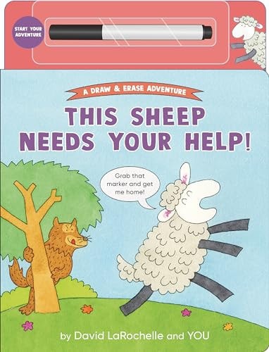 This Sheep Needs Your Help! (A Draw & Erase Adventure)