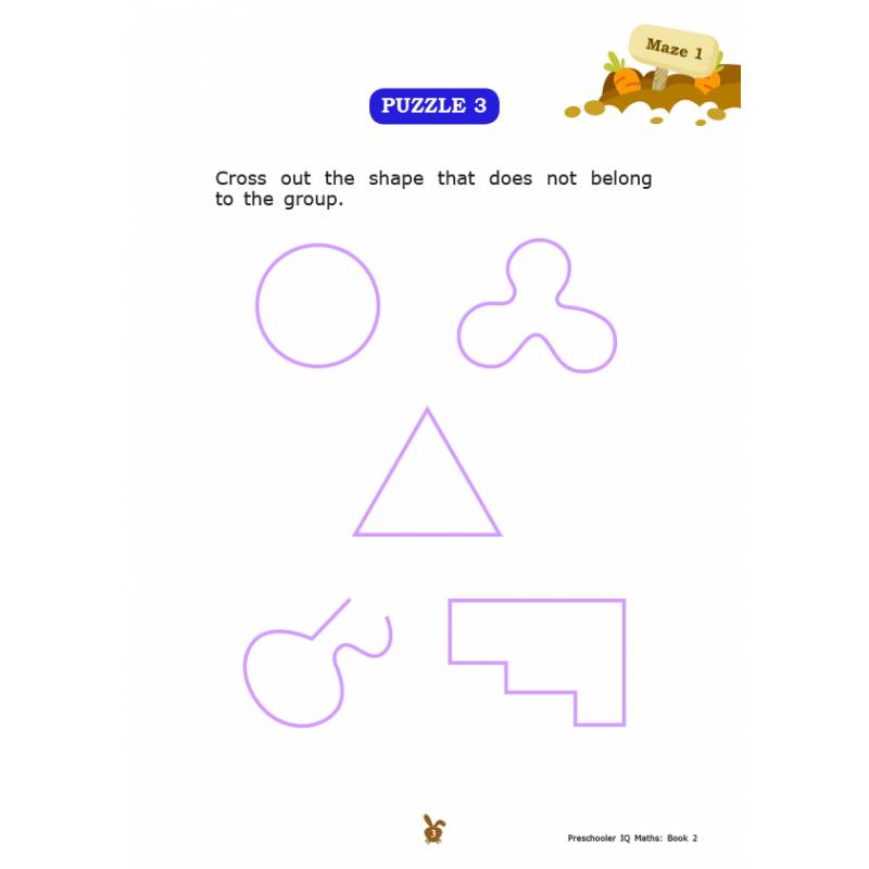 Preschoolers IQ Maths Book 2