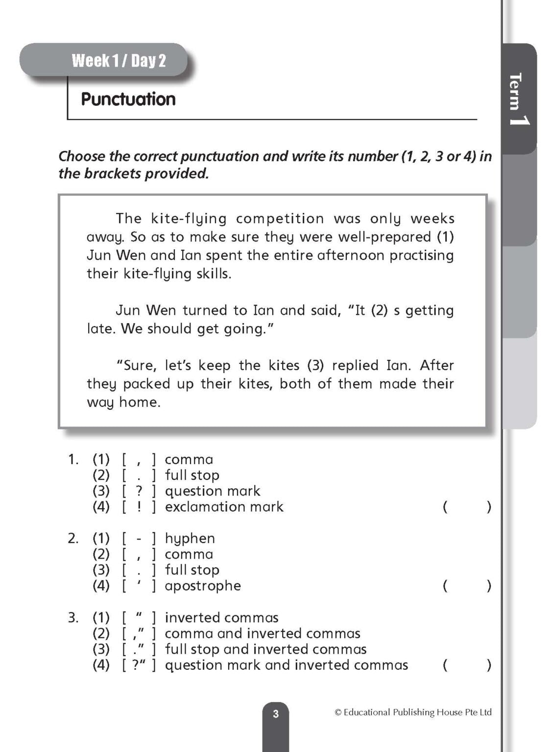 Primary 3 Daily Dose Of English