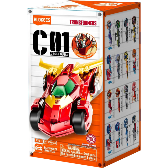 BLOKEES WHEELS TRANSFORMERS C01 AUTO PRIME BLIND BOX – Popular