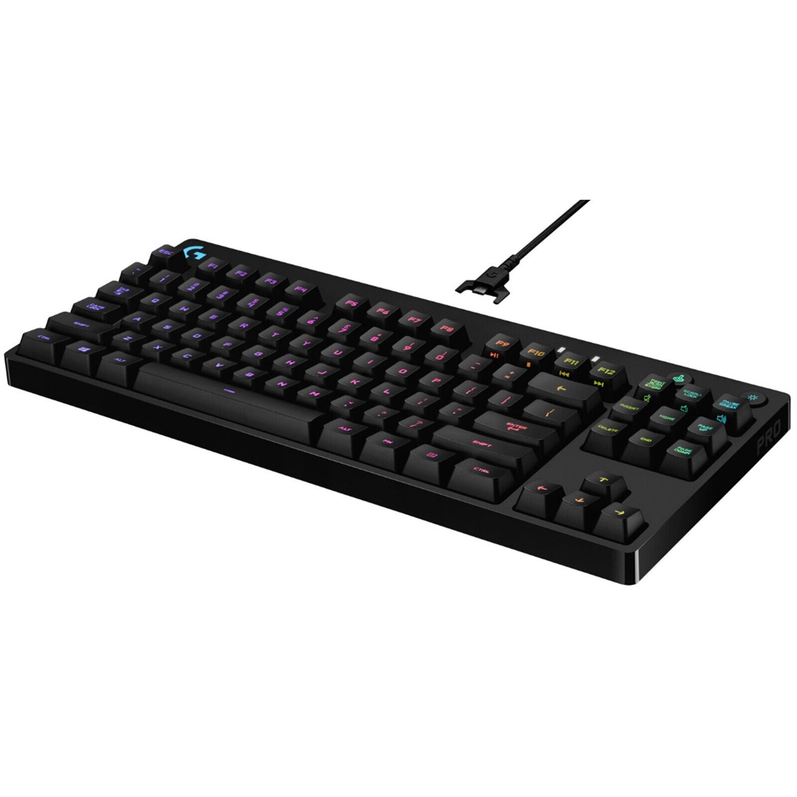 Logitech® G PRO Gaming Mechanical Keyboard with GX Blue Switches