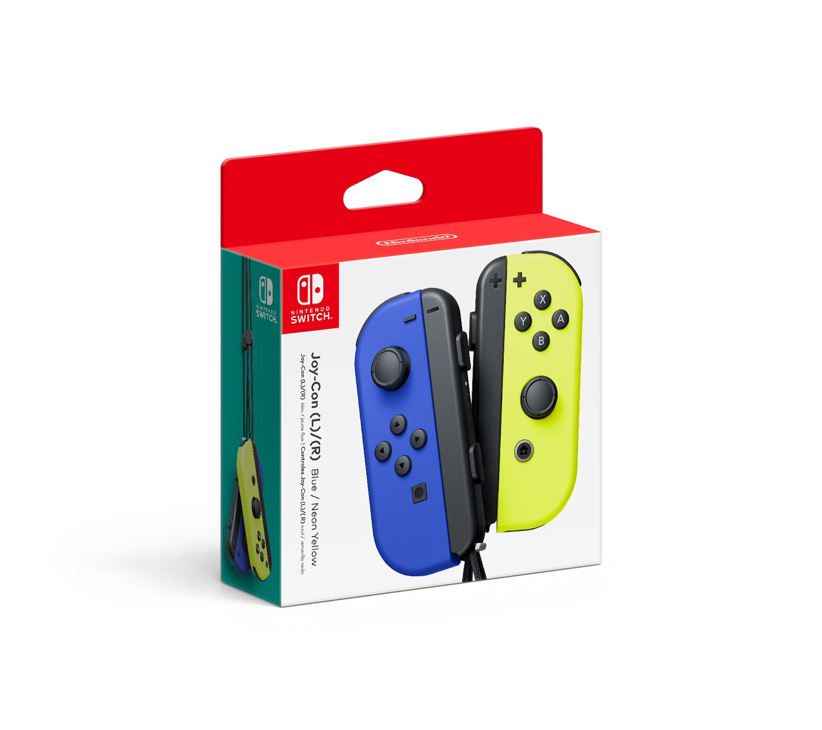 Nintendo Switch Joy-Con Pair Neon Blue & Neon Yellow – Popular