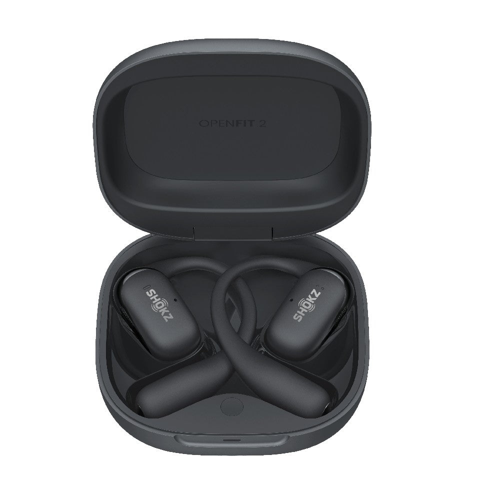 Shokz OpenFit 2 Open-Ear True Wireless Earbuds (Black)