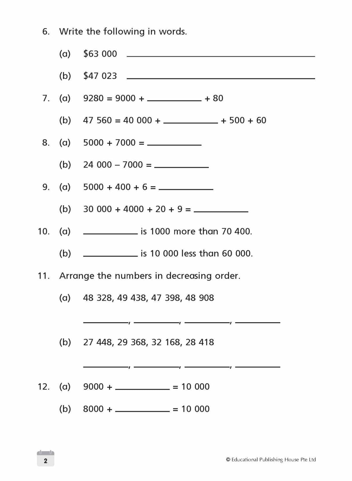 Primary 4 Maths Weekly Revision (4th Edition)