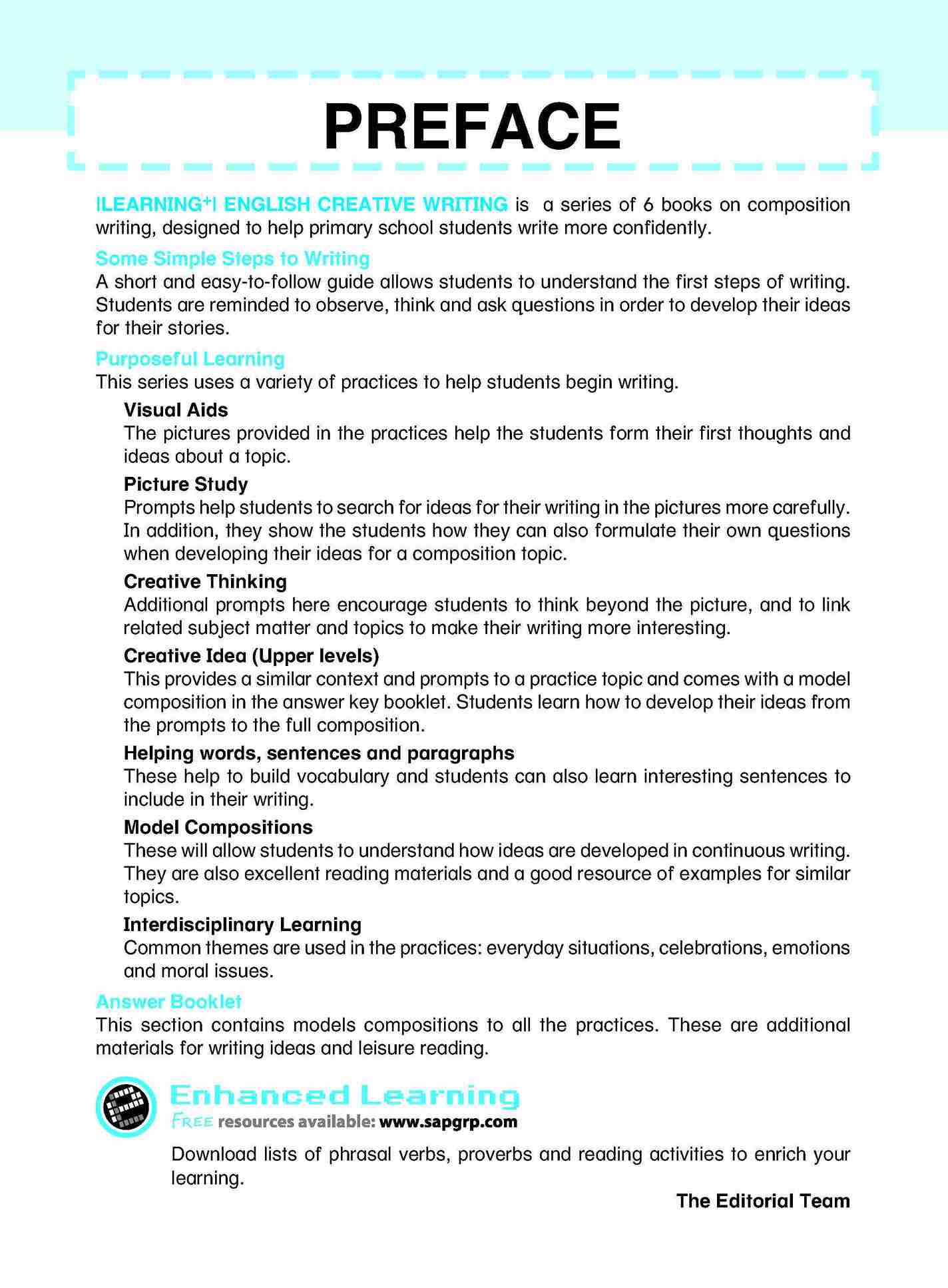 Primary 5 LEARNING+ ENGLISH CREATIVE WRITING Workbook 5 - 3rd Edition