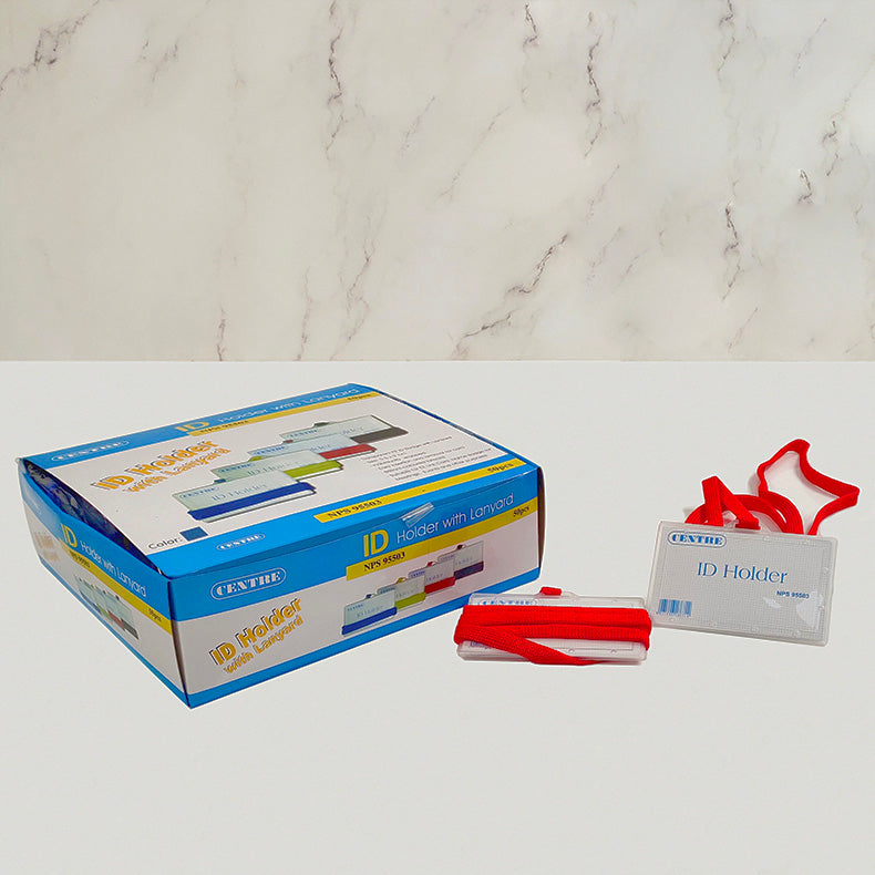 Centre Id Holder With Lanyard
