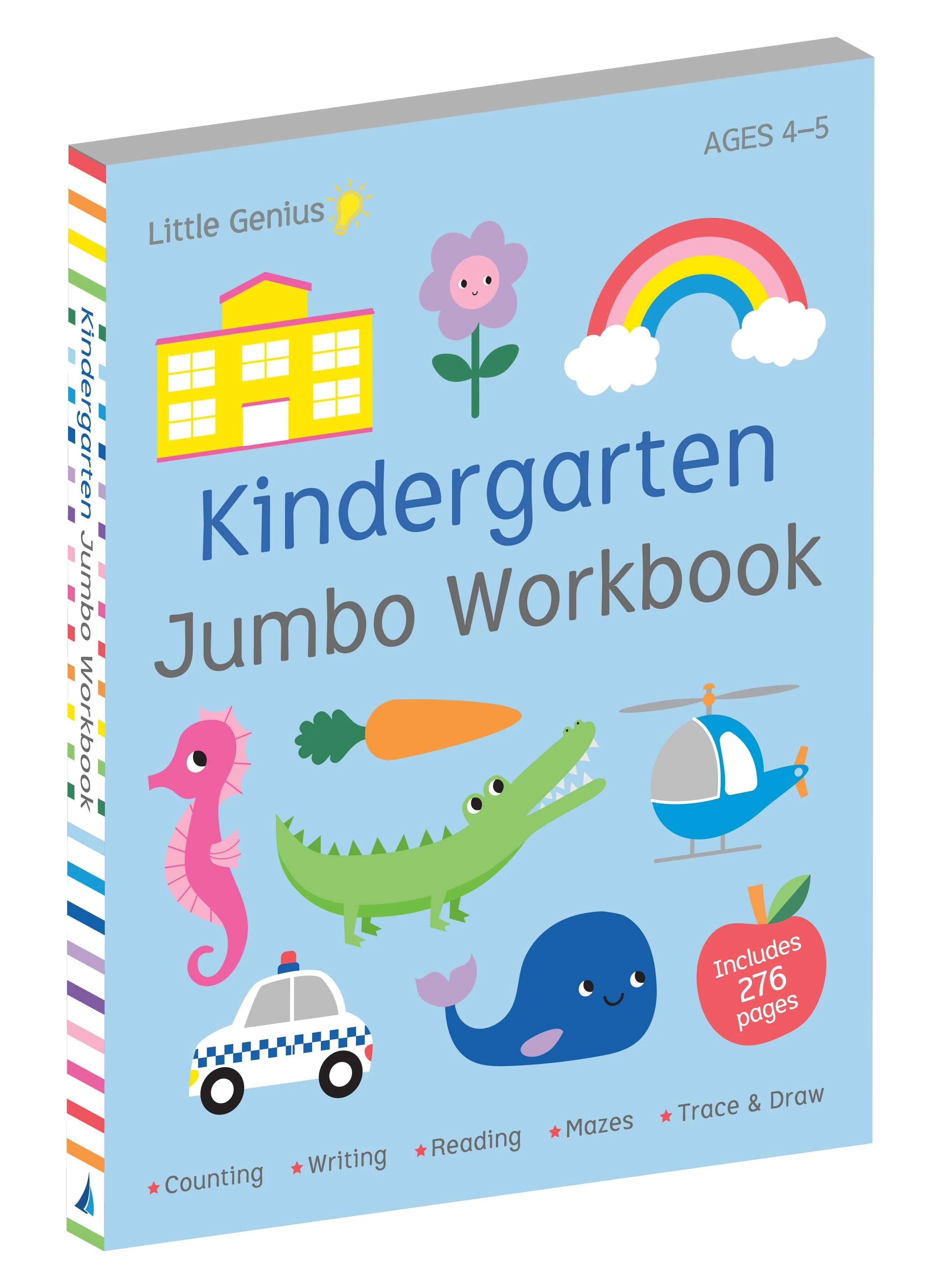LITTLE GENIUS JUMBO WORKBOOK-KINDERGARTE