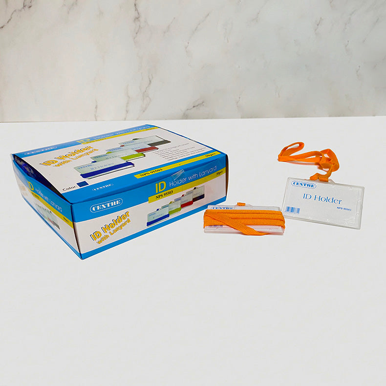 Centre Id Holder With Lanyard