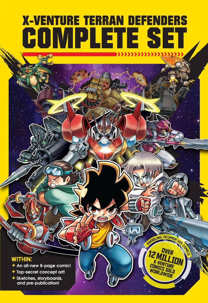 X-Venture Terran Defenders: Complete Set – Popular Book Company