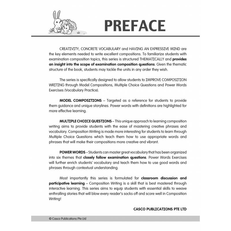 Zoom in Vocabulary for Creative Writing Primary 3 - 2nd Edition