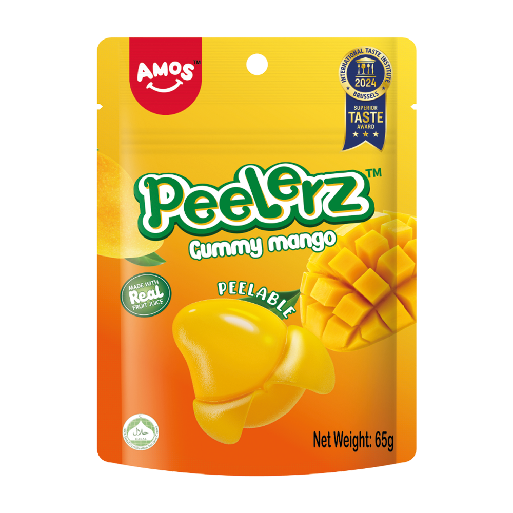 Amos Peelerz Gummy Mango 65G