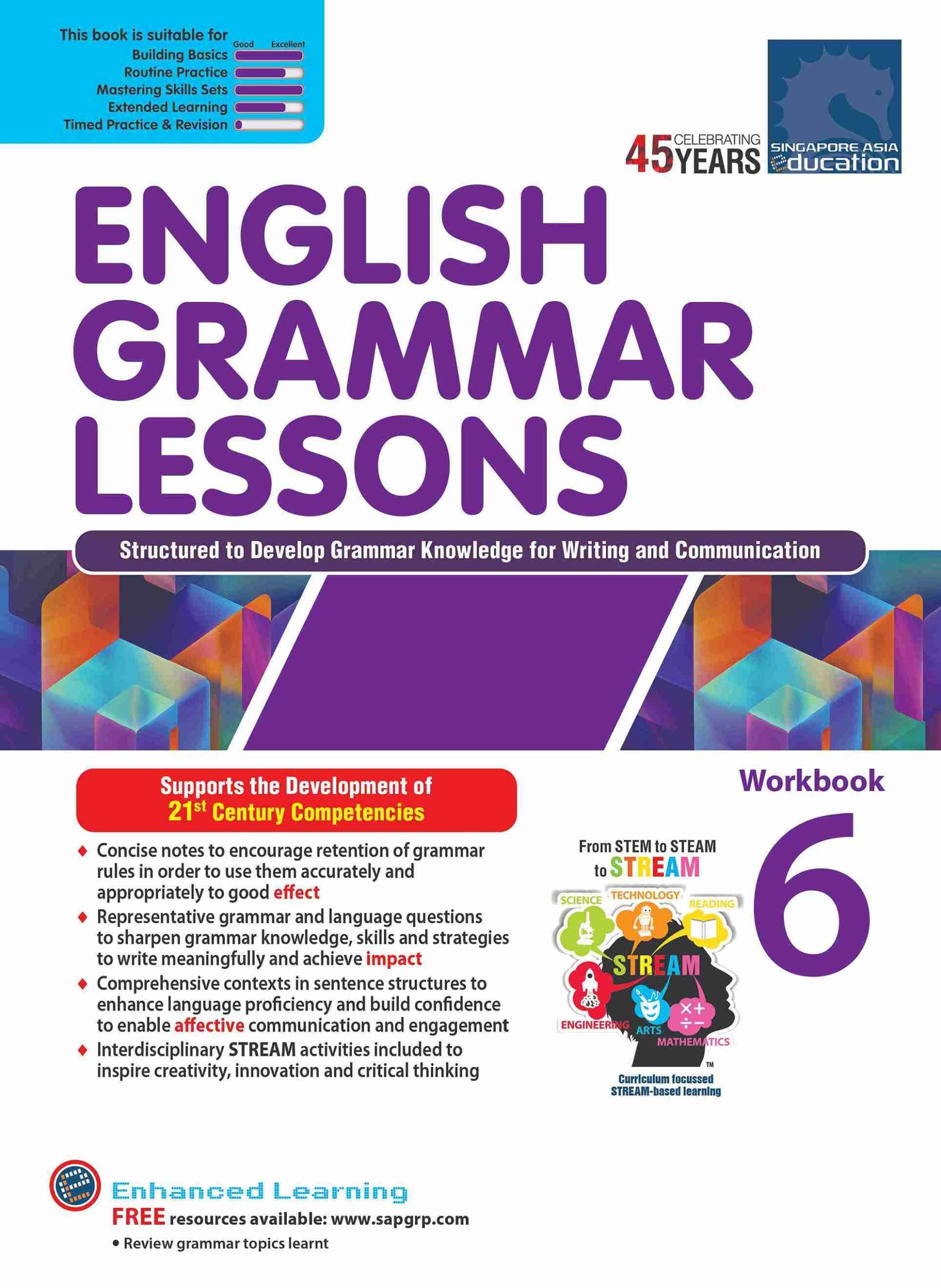 English Grammar Lessons Workbook 6 – Popular Book Company Pte Ltd