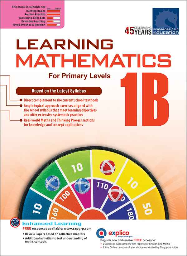 Primary 1B Learning Math For Primary Levels – Popular Book Company Pte Ltd
