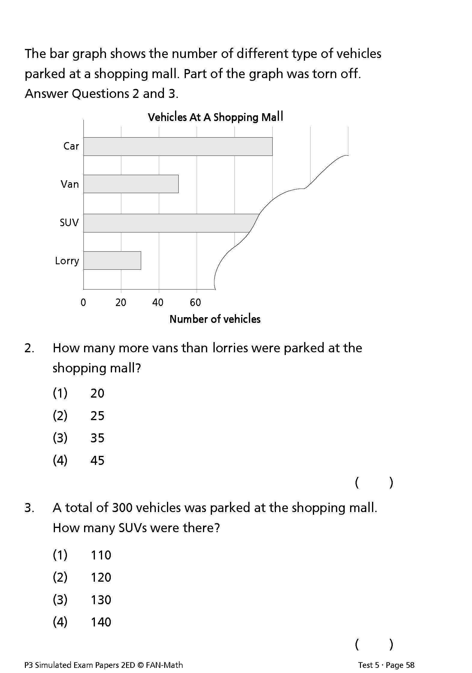 Primay 3 Mathematics Simulated Exam Papers (2nd Edition)