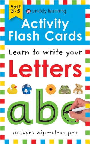 Activity Flash Cards Letters