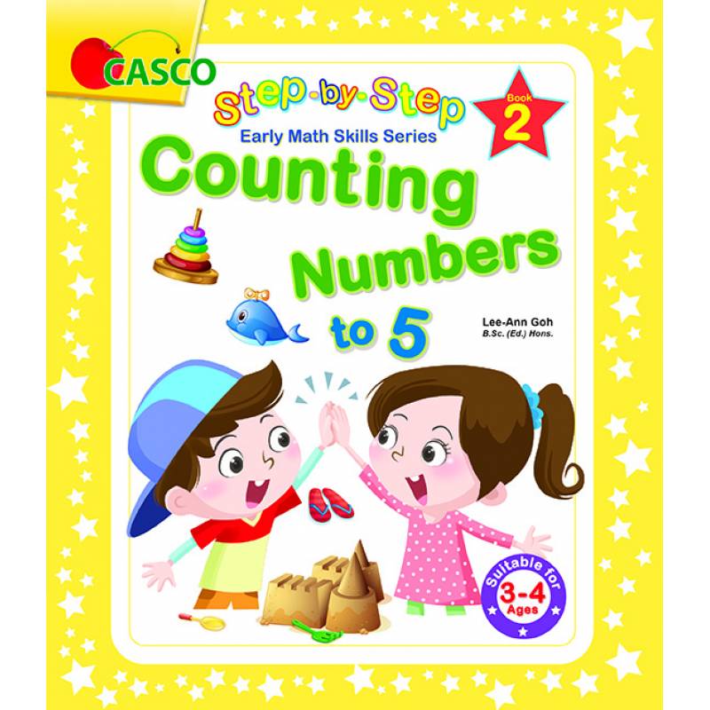 Step by Step Early Math Skills Book 2: Counting Numbers to 5 (for Ages 3-4)