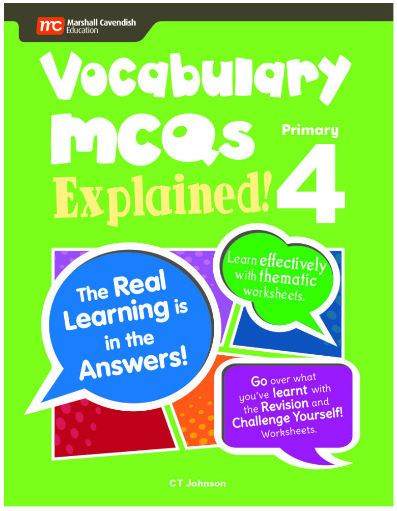 Primary 4 Vocabulary MCQs Explained!