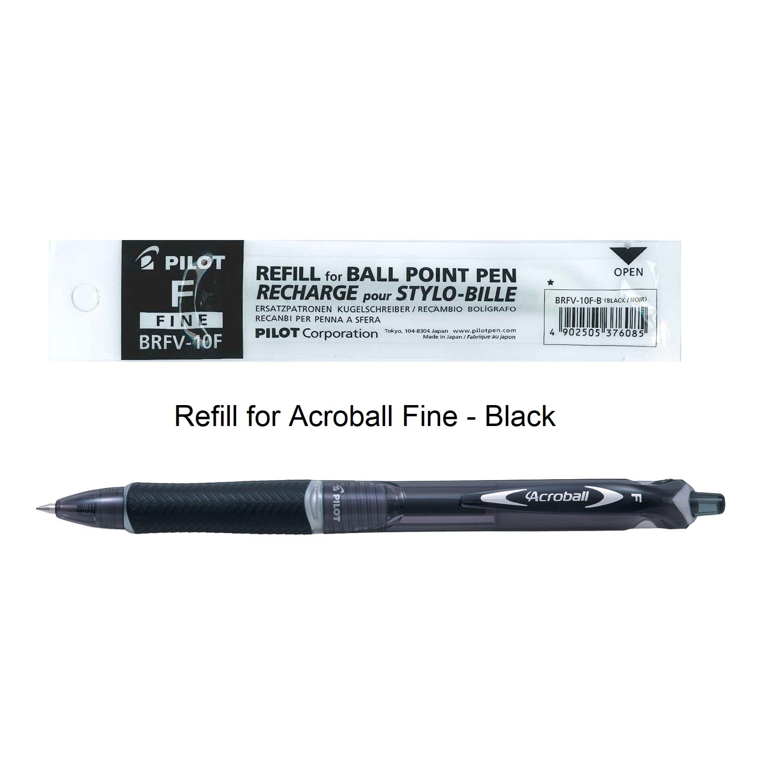 PILOT REFILL FOR ACROBALL PEN FINE – Popular Book Company