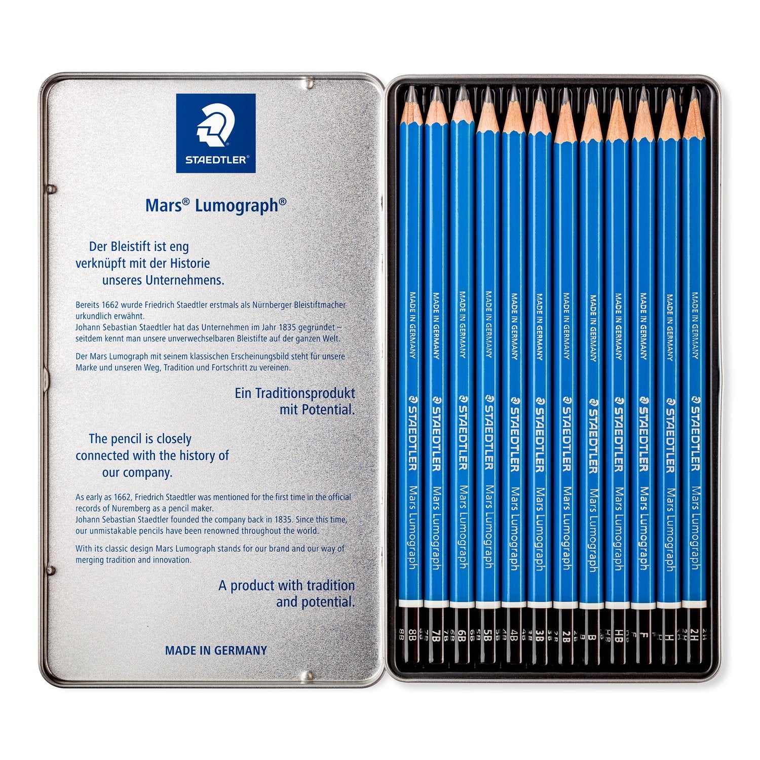 Staedtler 100 G12 Mars Lumograph Pencil