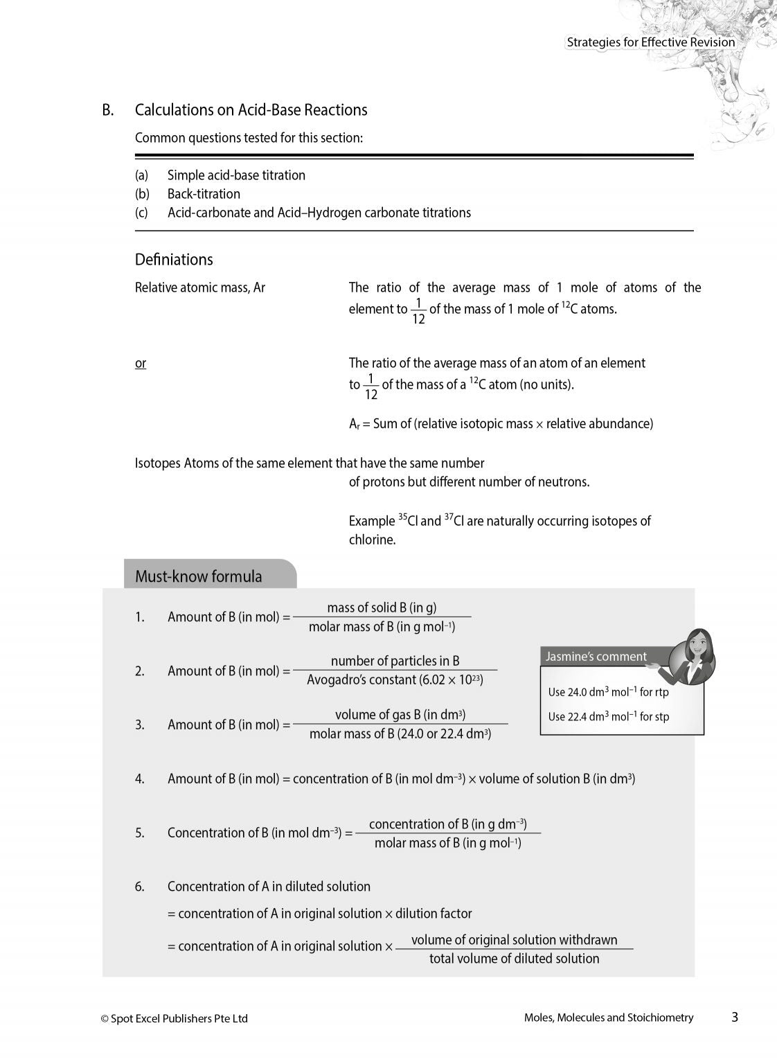 Strategies for Effective Revision A-Level Physical Chemistry