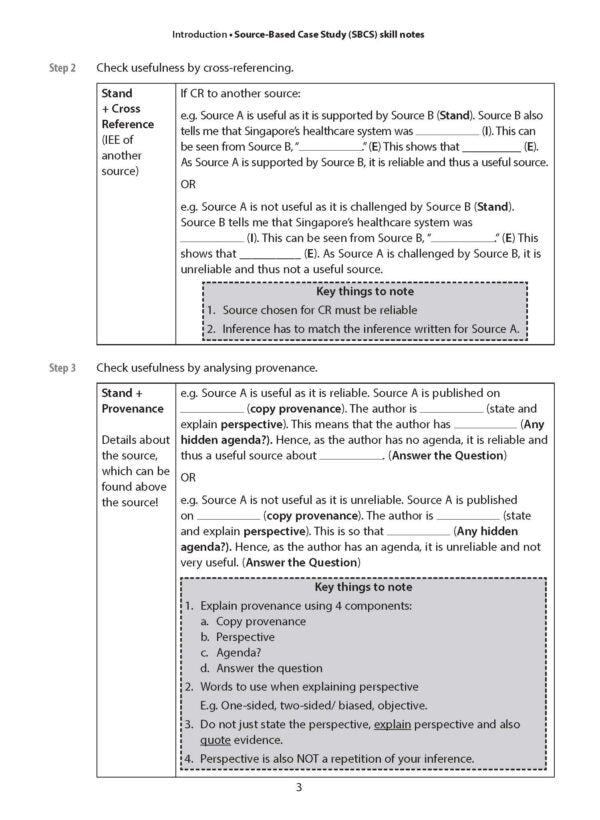 Social Studies SBCS & SRQ Guide Secondary 4