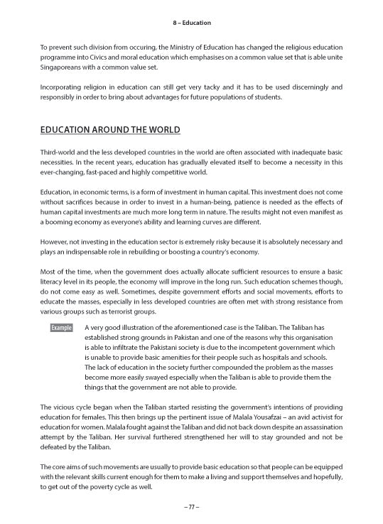 Key Guide A-Level General Paper: Mastering Content Knowledge