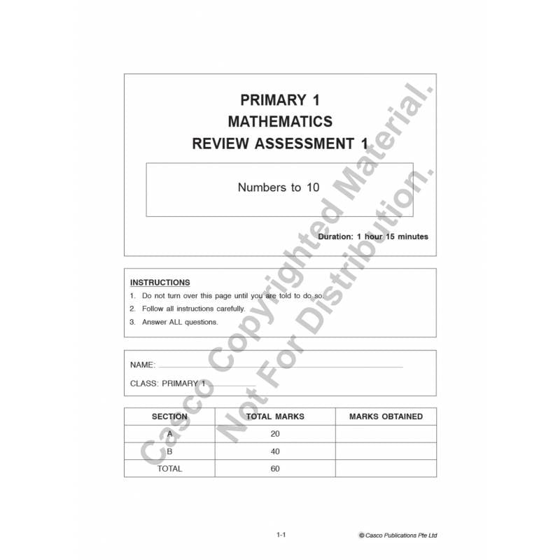 Primary 1 Examination Questions Topical Mathematics (Pack) - 2nd Edition