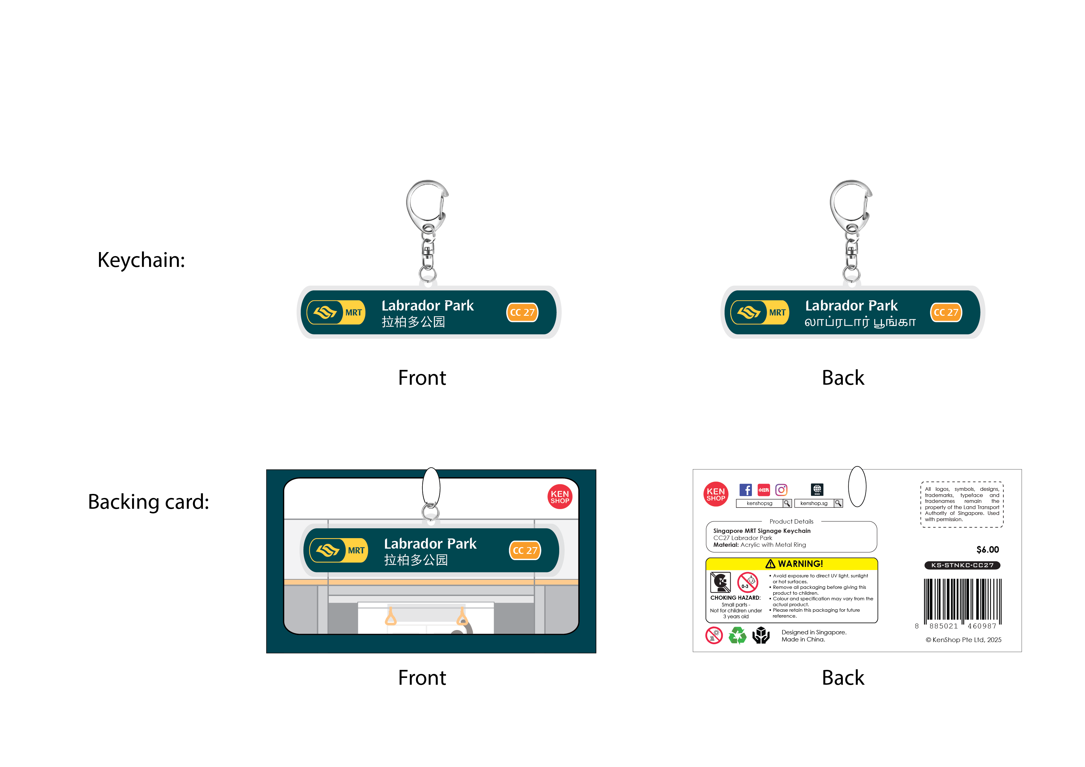 KC-CC27 Labrador Park MRT Station