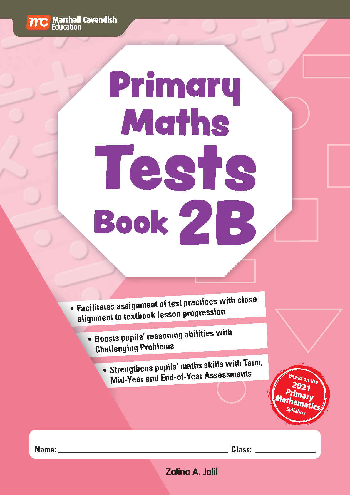 Primary 2B Maths Tests Book