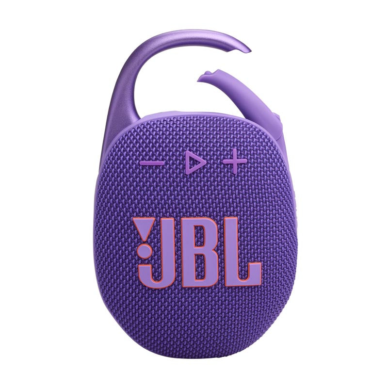 JBL Clip 5 Portable Bluetooth Speaker - Purple