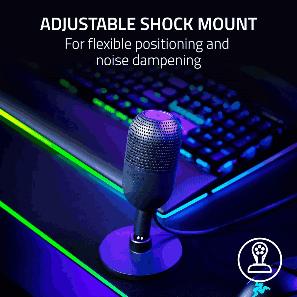 Razer Seiren V3 Mini Ultra-Compact USB Microphone Black