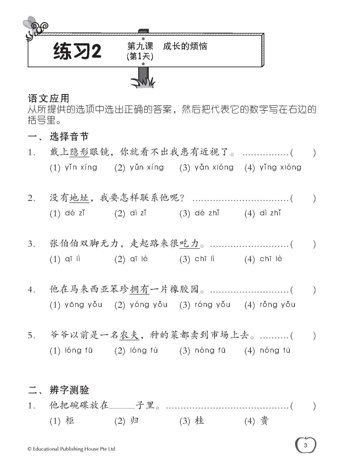 Primary 5B Chinese Daily Intensive Practice 华文每日精练