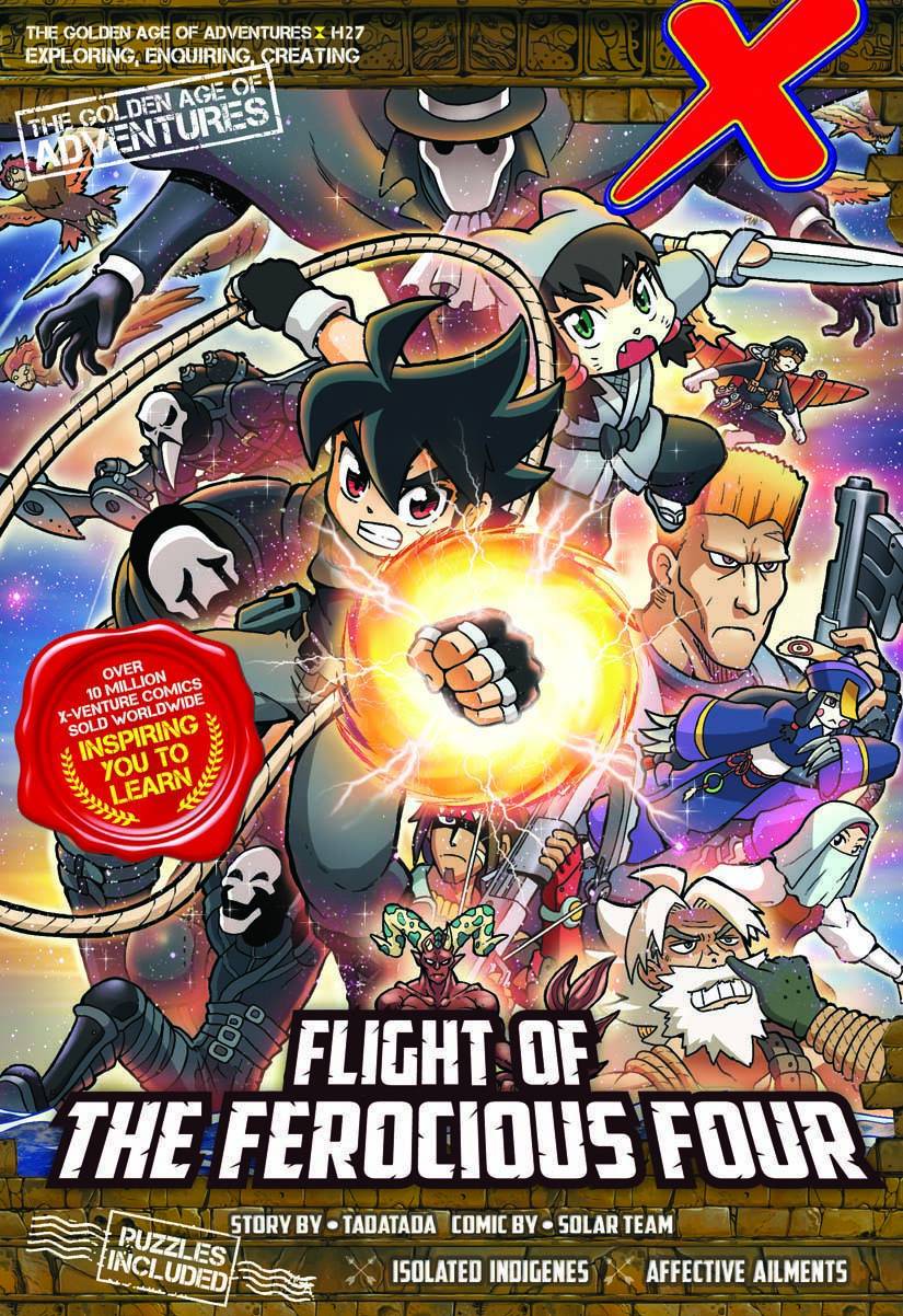 XVENTURE TGAOA: FLIGHT OF FEROCIOUS FOUR – Popular Book Company